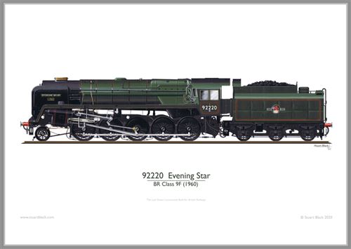 Print No. 526: 92220 Evening Star