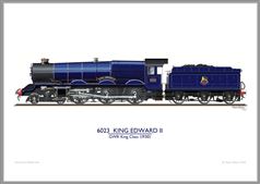 Print No. 216: 6023 King Edward II