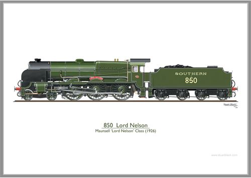 Print No. 220: 850 Lord Nelson