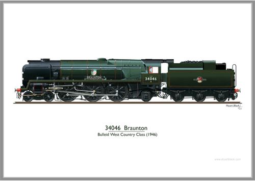 Print No. 227: 34046 Braunton