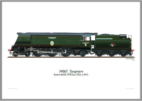 Print No. 231: 34067 Tangmere