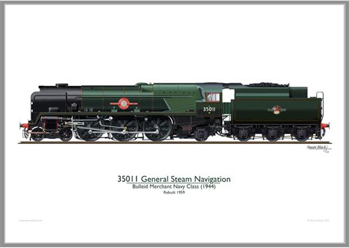 Print No. 242: 35011 General Steam Navigation