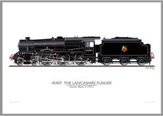 Print No. 303: 45407 The Lancashire Fusiier