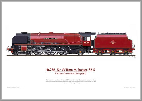 Print No. 318: 46256 Sir William Stanier FRS