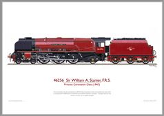 Print No. 318: 46256 Sir William Stanier FRS