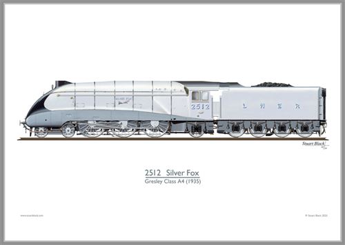 Print No. 401: 2512 Silver Fox
