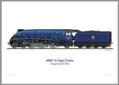 Print No. 404: 60007 Sir Nigel Gresley