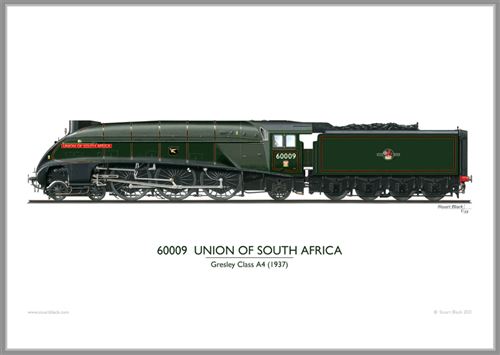 Print No. 405: 60009 Union of South Africa