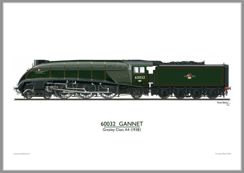 Print No. 408: 60032 Gannet