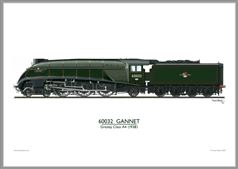 Print No. 408: 60032 Gannet