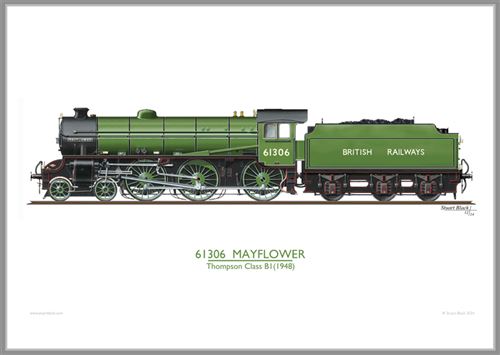 Print No. 429: 61306 Mayflower