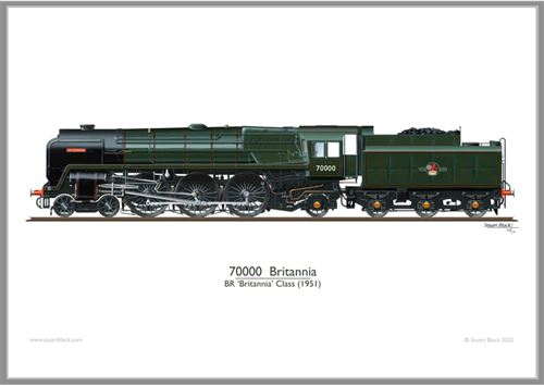 Print No. 500: 70000 Britannia