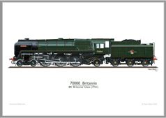 Print No. 500: 70000 Britannia