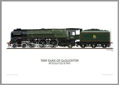Print No. 511: 71000 Duke of Gloucester